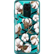 Силіконовий чохол BoxFace Xiaomi Redmi 10X Cotton flowers (40367-cc50)