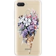 Силіконовий чохол BoxFace Xiaomi Redmi 6 Ice Cream Flowers (935029-rs17)