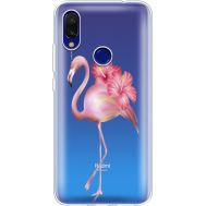Силіконовий чохол BoxFace Xiaomi Redmi 7 Floral Flamingo (36509-cc12)