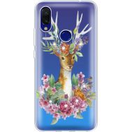 Силіконовий чохол BoxFace Xiaomi Redmi 7 Deer with flowers (936509-rs5)