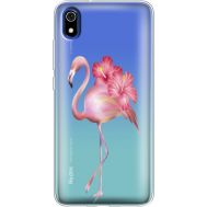 Силіконовий чохол BoxFace Xiaomi Redmi 7A Floral Flamingo (37404-cc12)