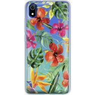 Силіконовий чохол BoxFace Xiaomi Redmi 7A Tropical Flowers (37404-cc43)