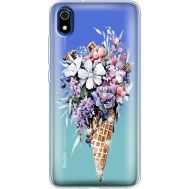 Силіконовий чохол BoxFace Xiaomi Redmi 7A Ice Cream Flowers (937404-rs17)