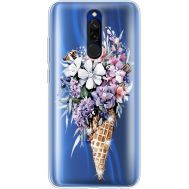 Силіконовий чохол BoxFace Xiaomi Redmi 8 Ice Cream Flowers (938412-rs17)