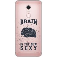 Силіконовий чохол BoxFace Xiaomi Redmi 5 Plus Sexy Brain (34969-cc47)
