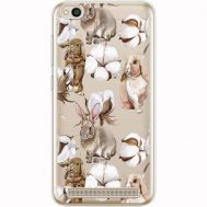 Силіконовий чохол BoxFace Xiaomi Redmi 5A Cotton and Rabbits (35028-cc49)