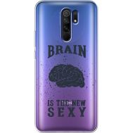 Силіконовий чохол BoxFace Xiaomi Redmi 9 Sexy Brain (40234-cc47)