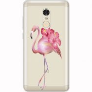 Силіконовий чохол BoxFace Xiaomi Redmi Note 4x Floral Flamingo (35032-cc12)