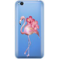 Силіконовий чохол BoxFace Xiaomi Redmi Go Floral Flamingo (36212-cc12)