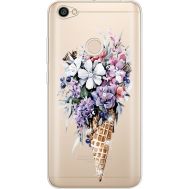 Силіконовий чохол BoxFace Xiaomi Redmi Note 5A Prime Ice Cream Flowers (935076-rs17)