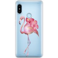 Силіконовий чохол BoxFace Xiaomi Redmi Note 5 / Note 5 Pro Floral Flamingo (34970-cc12)