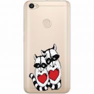 Силіконовий чохол BoxFace Xiaomi Redmi Note 5A Prime Raccoons in love (35076-cc29)