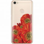 Силіконовий чохол BoxFace Xiaomi Redmi Note 5A Prime Red Poppies (35076-cc44)