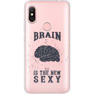 Силіконовий чохол BoxFace Xiaomi Redmi Note 6 Pro Sexy Brain (35453-cc47)
