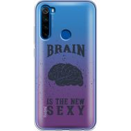 Силіконовий чохол BoxFace Xiaomi Redmi Note 8T Sexy Brain (38533-cc47)