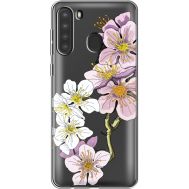 Силіконовий чохол BoxFace Samsung A215 Galaxy A21 Cherry Blossom (39761-cc4)