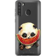 Силіконовий чохол BoxFace Samsung A215 Galaxy A21 Little Panda (39761-cc21)