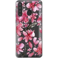 Силіконовий чохол BoxFace Samsung A215 Galaxy A21 Pink Magnolia (39761-cc37)