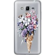 Силіконовий чохол BoxFace Samsung J2 Prime Ice Cream Flowers (935053-rs17)