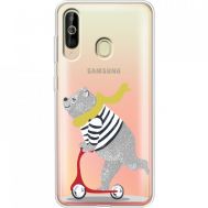 Силіконовий чохол BoxFace Samsung A6060 Galaxy A60 Happy Bear (37397-cc10)
