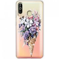 Силіконовий чохол BoxFace Samsung A6060 Galaxy A60 Ice Cream Flowers (937397-rs17)