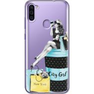 Силіконовий чохол BoxFace Samsung M115 Galaxy M11 City Girl (39781-cc56)