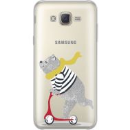 Силіконовий чохол BoxFace Samsung J701 Galaxy J7 Neo Duos Happy Bear (35624-cc10)