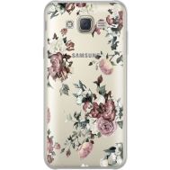 Силіконовий чохол BoxFace Samsung J701 Galaxy J7 Neo Duos Roses (35624-cc41)