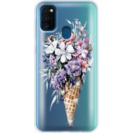 Силіконовий чохол BoxFace Samsung M307 Galaxy M30s Ice Cream Flowers (938210-rs17)