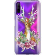 Силіконовий чохол BoxFace Huawei Honor 9X Pro Deer with flowers (938068-rs5)