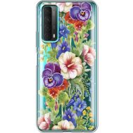 Силіконовий чохол BoxFace Huawei P Smart 2021 Summer Flowers (41134-cc34)