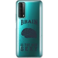 Силіконовий чохол BoxFace Huawei P Smart 2021 Sexy Brain (41134-cc47)