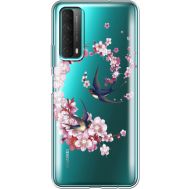 Силіконовий чохол BoxFace Huawei P Smart 2021 Swallows and Bloom (941134-rs4)