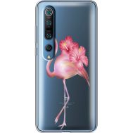 Силіконовий чохол BoxFace Xiaomi Mi 10 Pro Floral Flamingo (39442-cc12)