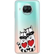 Силіконовий чохол BoxFace Xiaomi Mi 10T Lite Raccoons in love (41070-cc29)