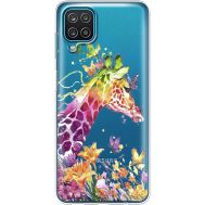 Силіконовий чохол BoxFace Samsung A125 Galaxy A12 Colorful Giraffe (41507-cc14)