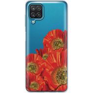 Силіконовий чохол BoxFace Samsung A125 Galaxy A12 Red Poppies (41507-cc44)
