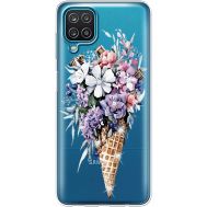 Силиконовый чехол BoxFace Samsung A125 Galaxy A12 Ice Cream Flowers (941507-rs17)
