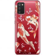 Силіконовий чохол BoxFace Samsung A025 Galaxy A02S Japanese Koi Fish (41513-cc3)