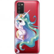Силіконовий чохол BoxFace Samsung A025 Galaxy A02S Unicorn Queen (941513-rs3)