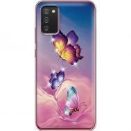 Силіконовий чохол BoxFace Samsung A025 Galaxy A02S Butterflies (941513-rs19)