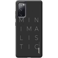 Силіконовий чохол BoxFace Samsung G780 Galaxy S20 FE Minimalistic (41529-bk59)