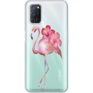 Силіконовий чохол BoxFace OPPO A52 Floral Flamingo (41582-cc12)