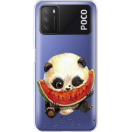 Силіконовий чохол BoxFace Xiaomi Poco M3 Little Panda (41587-cc21)