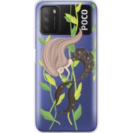 Силіконовий чохол BoxFace Xiaomi Poco M3 Cute Mermaid (41587-cc62)
