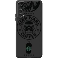 Силіконовий чохол BoxFace Huawei P Smart 2021 Dark Coffee (41604-bk42)