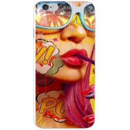 Силіконовий чохол BoxFace Apple iPhone 6 Plus 5.5 Yellow Girl Pop Art (24581-up2442)