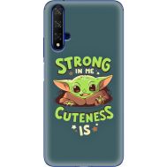Силіконовий чохол BoxFace Huawei Honor 20 Strong in me Cuteness is (37632-up2337)