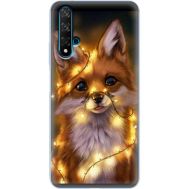 Силіконовий чохол BoxFace Huawei Nova 5T Рождественская лиса (38617-up2399)