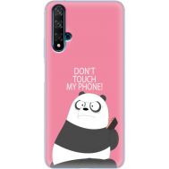 Силіконовий чохол BoxFace Huawei Nova 5T Dont Touch My Phone Panda (38617-up2425)